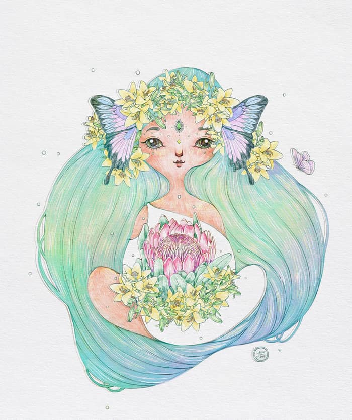 精靈女神與心輪自我接納