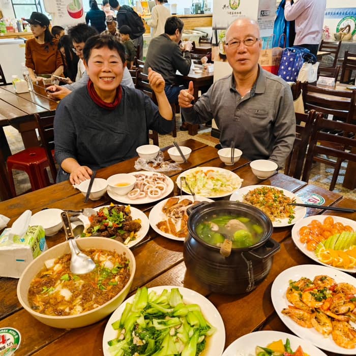 年節期間，我們在新化林場度過了簡單充實的假期